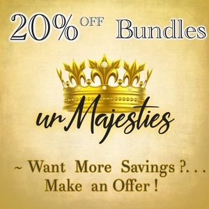 Get: 20% OFF Bundles  -  More items coming often